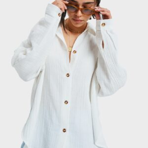 Womens Morning Long Sleeve Shirt