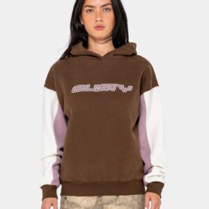 Womens Neopole Panelled Pullover Hoodie