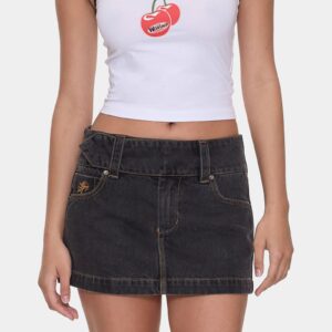 Womens Nostalgia Micro Skirt