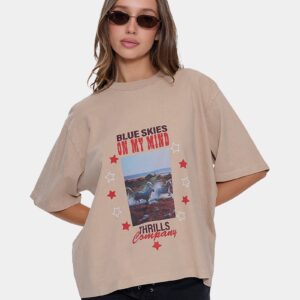 Womens On My Mind Square T-Shirt Womens On My Mind Square T-Shirt