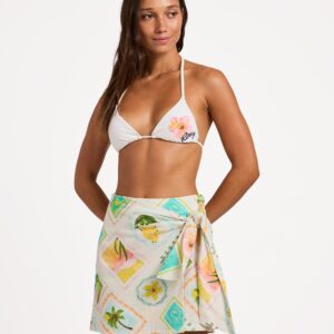 Womens Postcards Saron Mini Skirt