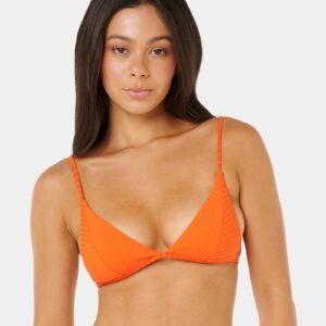 Womens Premium Surf Banded Fixed Tri Bikini Top