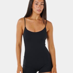 Womens Premium Surf Short Jane One Piece Swimsuit
