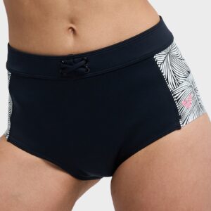 Womens Pro Surf Mid Waist Classic Bikini Bottom