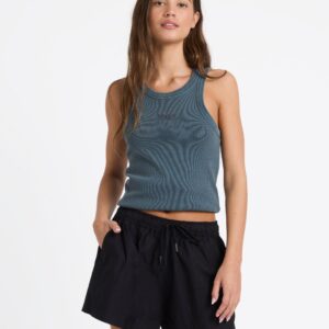 Womens Recess Elastic Waist Shorts
