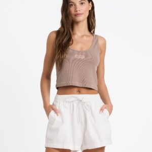 Womens Recess Elastic Waist Shorts