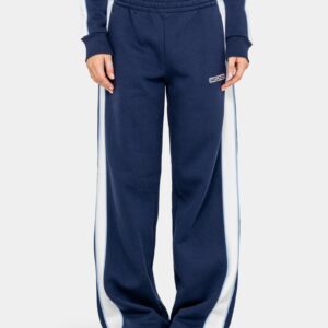 Womens Retro Lines Wide Leg Track Pants Womens Retro Lines Wide Leg Track Pants