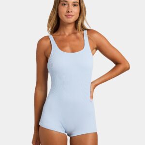 Womens Rib Roxy Love One Piece Swimsuit