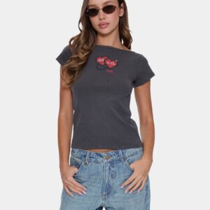 Womens Ride Or Die Boat Neck T-Shirt