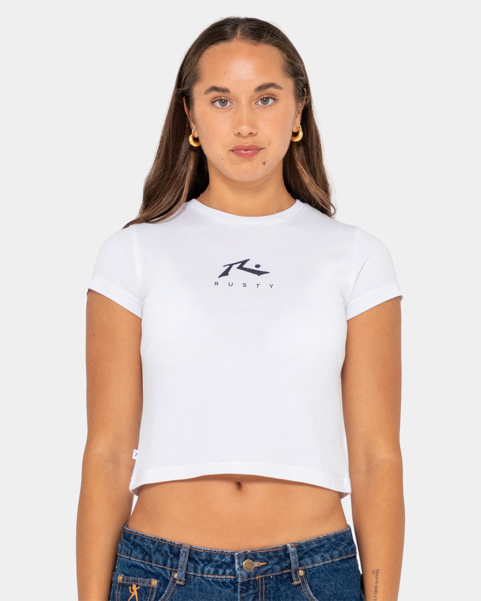 Womens Rusty Essentials Relaxed T-Shirt