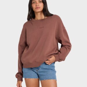 Womens RVCA Pocket Crew Neck