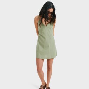 Womens Santorini Slip Mini Dress