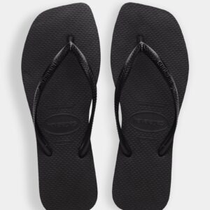 Womens Slim Squre Thongs