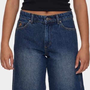 Womens Sloucher Denim Shorts