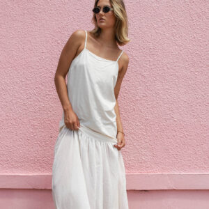 Womens Small Talk Maxi Dress