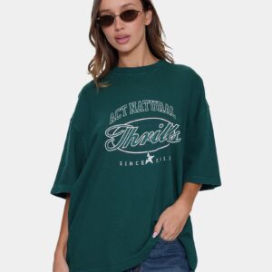 Womens Standard Issue Waffle Oversized T-Shirt