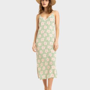 Womens Stay Sunny Slip Midi Dress