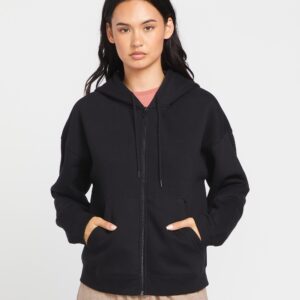 Womens Stone Heart Up Zip Up Hoodie