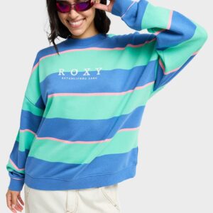 Womens Strictly Stripe Crew Neck