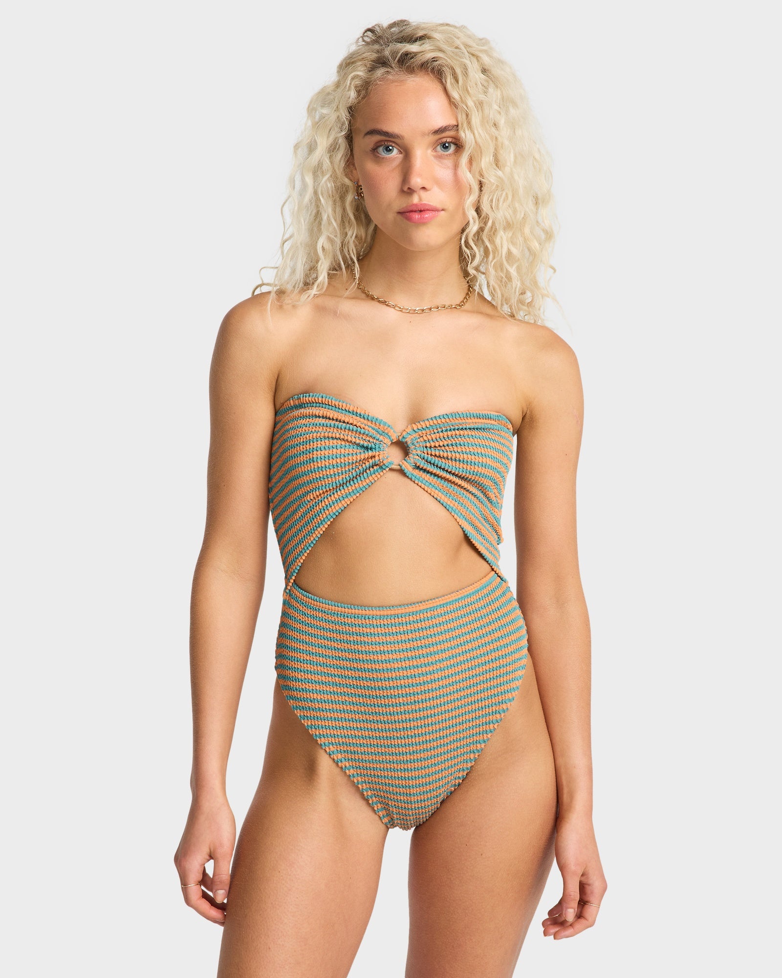 Womens Summer HI YD One Piece Swimsuit