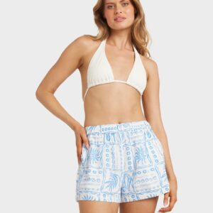 Womens Sunrise Sands Elastic Waist Shorts Womens Sunrise Sands Elastic Waist Shorts