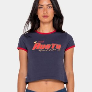 Womens Surf Baby Ringer T-Shirt