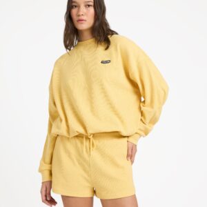 Womens Sweeterry Elastic Waist Shorts