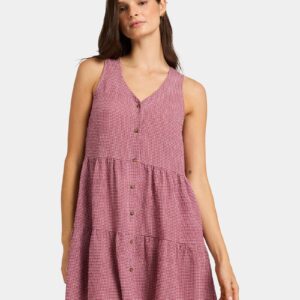 Womens Trinity Gingham Dress