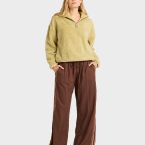 Womens Vacay Mode Elastic Pants