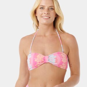 Womens Waikiki Keepsakes Bandeau Bikini Top Womens Waikiki Keepsakes Bandeau Bikini Top