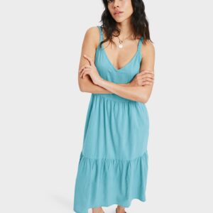 Womens Waiting Line Midi Dress