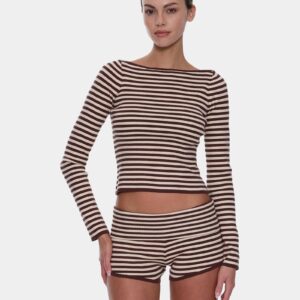 Womens Walker Knit Long Sleeve T-Shirt