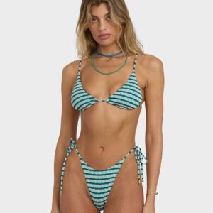 Womens Wavey Daze Tie Side Hike Bikini Bottom Womens Wavey Daze Tie Side Hike Bikini Bottom