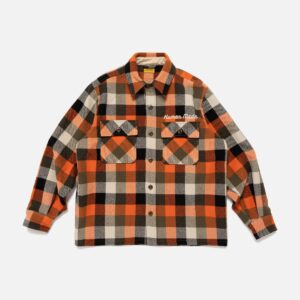 Wool Check Shirt Jacket